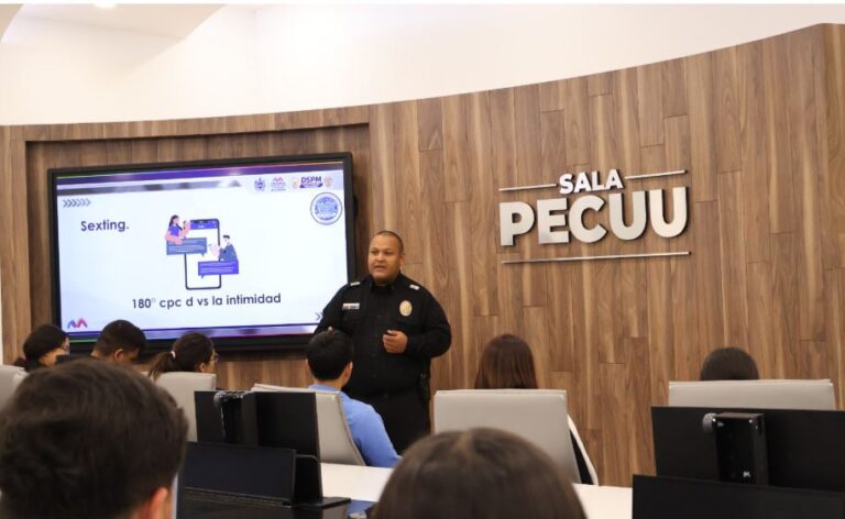 Enseñan policías municipales a universitarios a identificar delitos cibernéticos Enseñan policías municipales a universitarios a identificar delitos cibernéticos