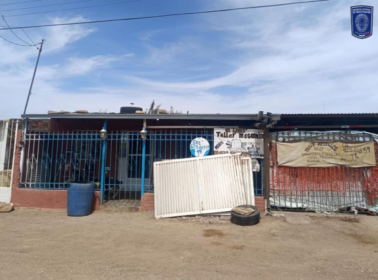 Catean taller y aseguran autopartes de vehículo con reporte de robo Catean taller y aseguran autopartes de vehículo con reporte de robo