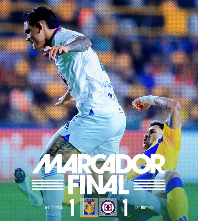 Tigres y Cruz Azul dejan todo para la vuelta en Concachampions Tigres y Cruz Azul dejan todo para la vuelta en Concachampions