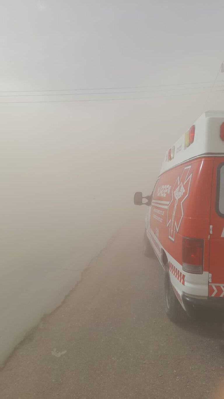 Prevalece pronóstico de fuertes vientos y posibilidad de formación de tolvaneras en tramos carreteros