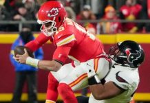 Mahomes y Chiefs están cerca de ser eliminados