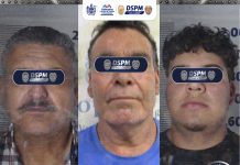 Detienen a tercia de presuntos asaltantes armados