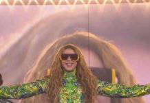 Shakira arrasa en Río de Janeiro