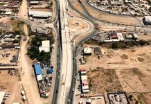 Avanza al 78% Paso Superior de la carretera Aldama y Fuerza Aérea