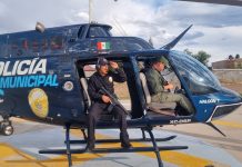 Refuerza Policía Municipal de Chihuahua vigilancia aérea durante el operativo Verano Seguro