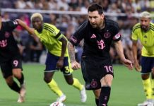 Messi falla penalti